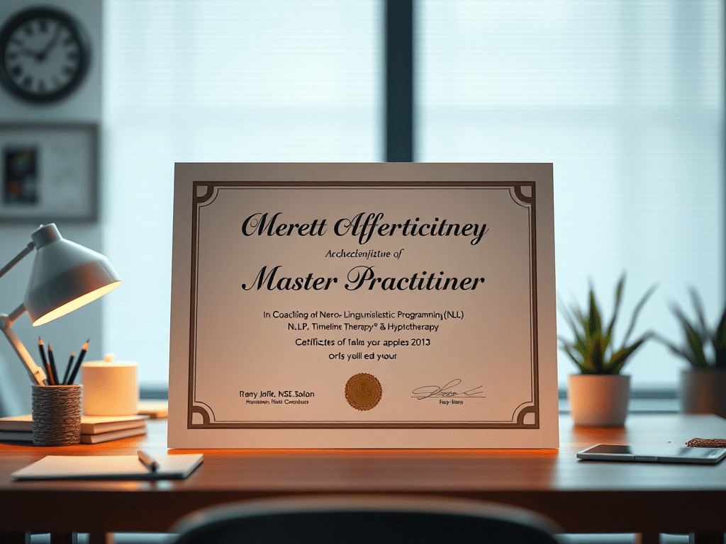 Transformation Unlocked: Certified Master Practitioner!&nbsp;✨